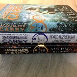 Agent of Hell Trilogy Hard Cover Jacequline Carey